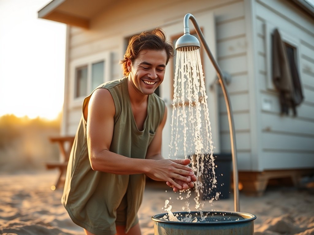 From Tiny-House Chaos to a Fast Outdoor Rinse: How the $26.99 Fotgear Portable Shower Simplifies Cleanup