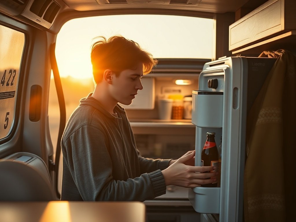 Turn a cramped van into a usable kitchen in 1 weekend: why this 3.2 cu. ft. fridge changes daily road life