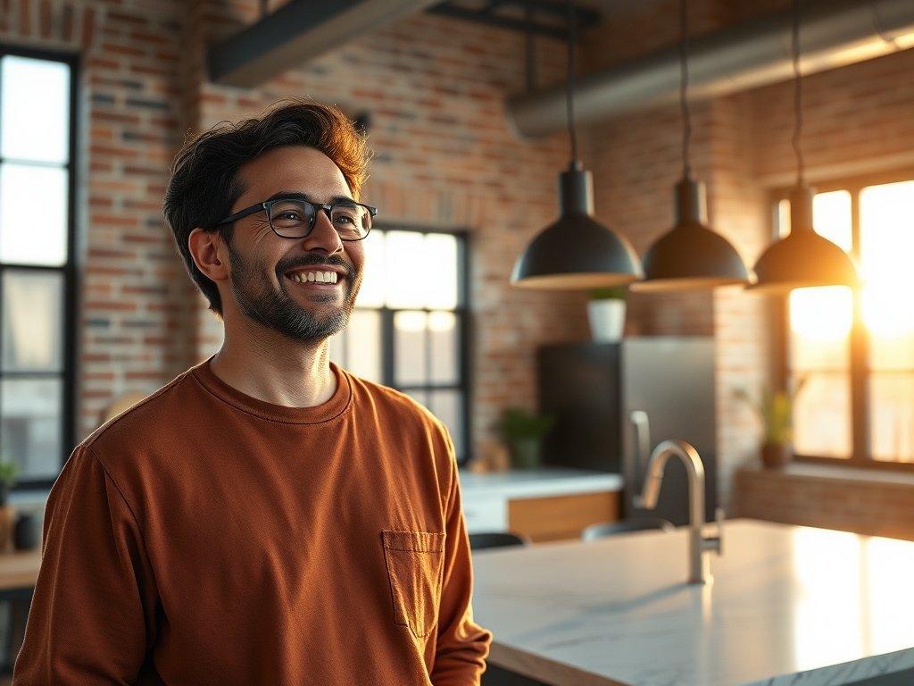 How 3 Black Pendant Lights Can Make an Urban Loft Feel Designed in One Weekend