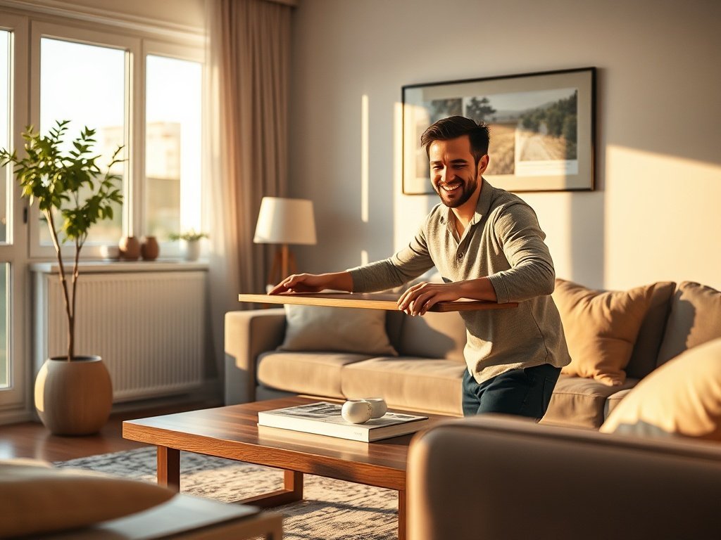 From Coffee Table to 3-in-1 Living Hub: How a 40″ Lift-Top Square Design Solves Small-Space Clutter
