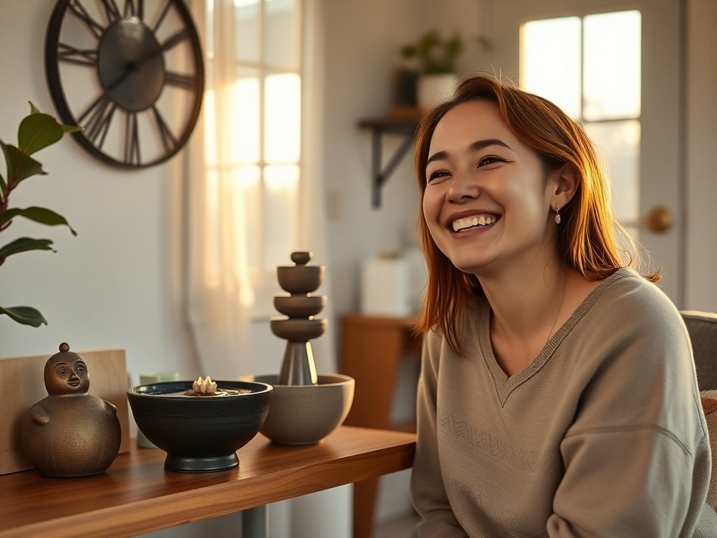 Turn a cramped room into a calmer retreat in 10 minutes with one tiny 3-tier tabletop fountain
