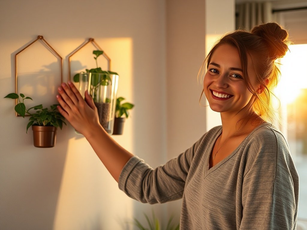 How a 4-Piece Wall Hanging Propagation Station Can Turn One Empty Wall into a Living Plant Display