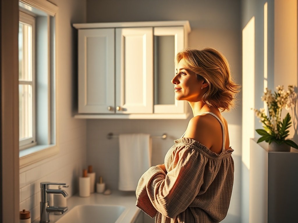 Turn a cramped bathroom into a calmer, more polished space with one wall-mounted mirror cabinet that hides clutter fast