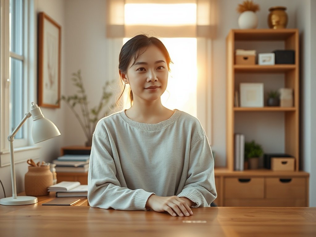 From cluttered corner to calm command center: how a 59-inch vintage executive desk can make a small home office feel finished in one afternoon