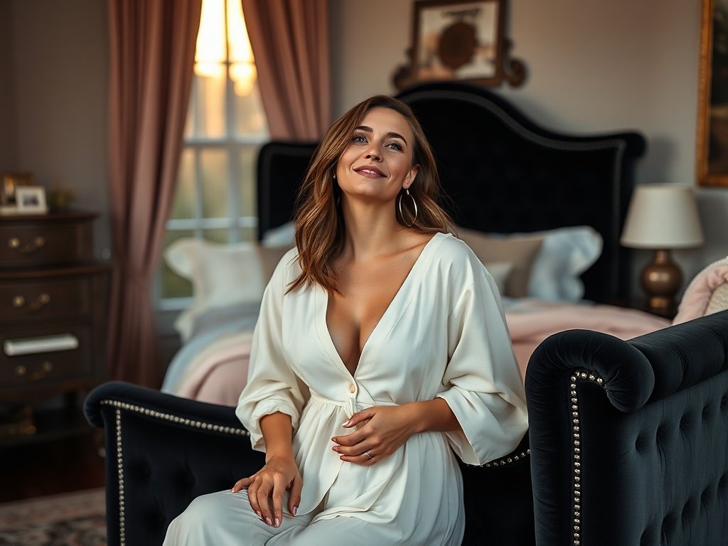 Turn a plain bedroom into dark-romance elegance in one upgrade: the 50-inch wingback bed that changes the whole room