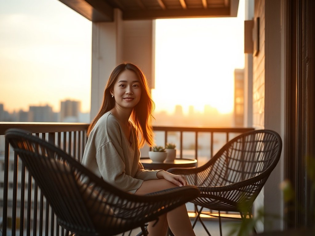 From cramped balcony to Japandi retreat: how a $79.99 3-piece bistro set can turn a small outdoor space into a calm seating area in one afternoon