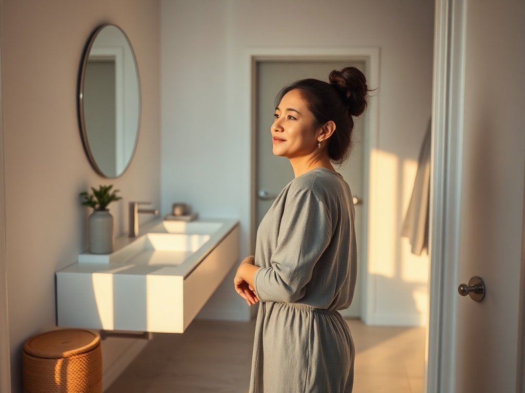 How an 18-Inch Floating Vanity Can Make a Cramped Bathroom Feel Calmer, Bigger, and More Intentional