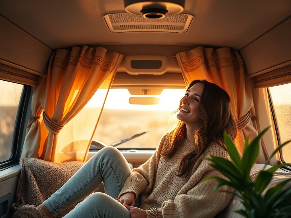 From Bare Camper Windows to a Private, Cooler Van: How $12.98 Thermal Blackout Curtains Upgrade the Space in Minutes