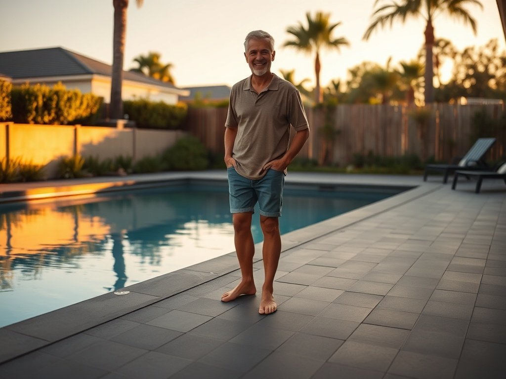 How to Turn a Bare Pool Deck into a Resort-Style Retreat in One Afternoon with Interlocking Tile System