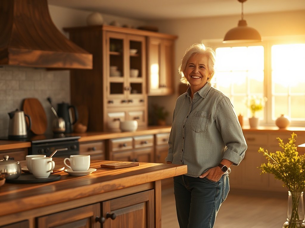 How a 55-Inch Kitchen Island Can Add Prep Space, Storage, and French-Country Style to a Crowded Kitchen